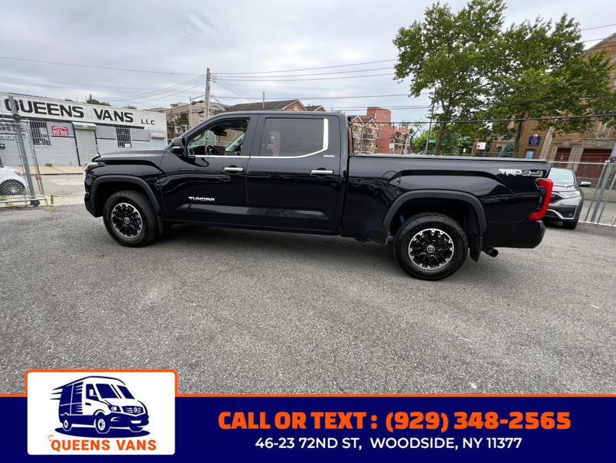 2022 Toyota Tundra 4WD Limited CrewMax 6.5'' Bed (Natl), available for sale in Woodside, New York | Queens Vans LLC. Woodside, New York 2022 Toyota Tundra 4WD Limited CrewMax 6.5'' Bed (Natl), available for sale in Woodside, New York | Queens Vans LLC. Woodside, New York