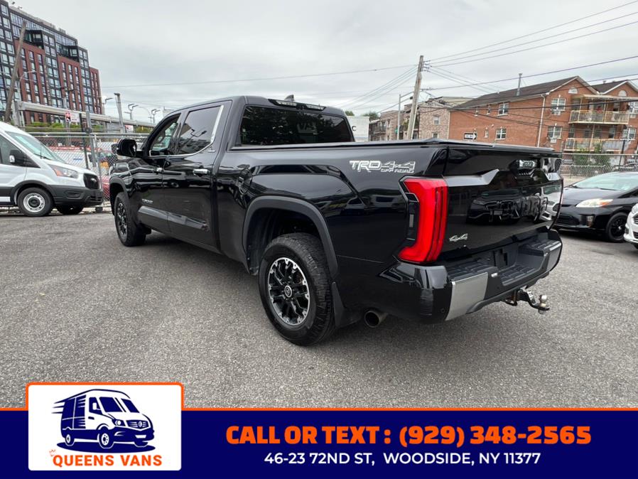 2022 Toyota Tundra 4WD Limited CrewMax 6.5'' Bed (Natl), available for sale in Woodside, New York | Queens Vans LLC. Woodside, New York 2022 Toyota Tundra 4WD Limited CrewMax 6.5'' Bed (Natl), available for sale in Woodside, New York | Queens Vans LLC. Woodside, New York