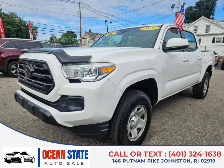 2018 Toyota Tacoma SR Double Cab 5'' Bed I4 4x2 AT (Natl), available for sale in Johnston, Rhode Island | Ocean State Auto Sales. Johnston, Rhode Island 2018 Toyota Tacoma SR Double Cab 5'' Bed I4 4x2 AT (Natl), available for sale in Johnston, Rhode Island | Ocean State Auto Sales. Johnston, Rhode Island