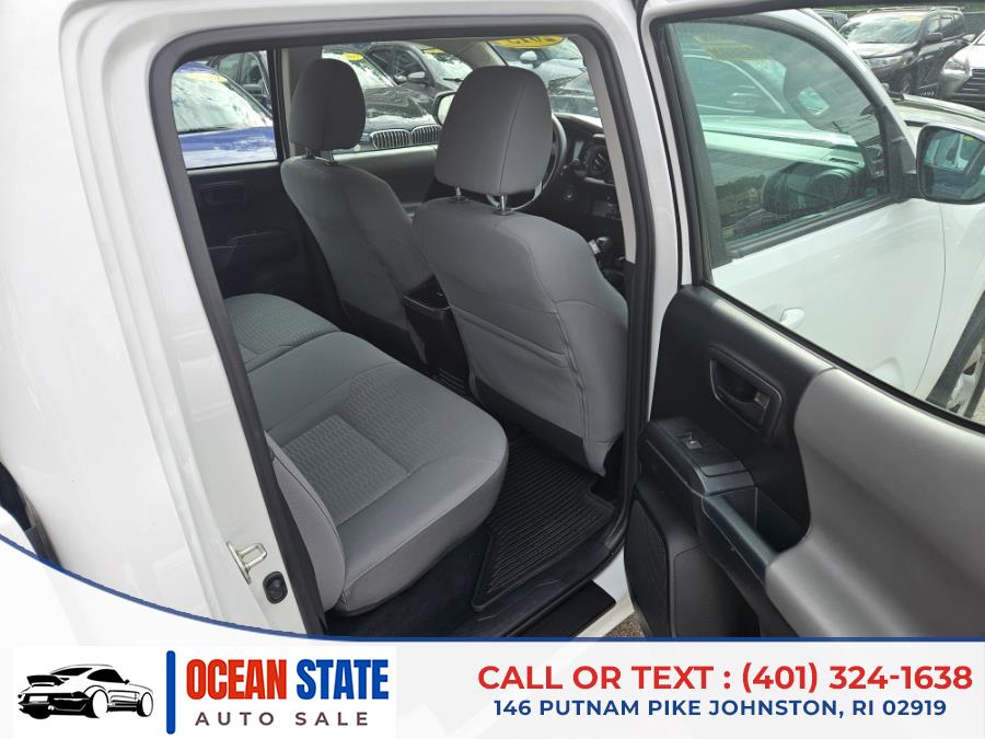 2018 Toyota Tacoma SR Double Cab 5'' Bed I4 4x2 AT (Natl), available for sale in Johnston, Rhode Island | Ocean State Auto Sales. Johnston, Rhode Island 2018 Toyota Tacoma SR Double Cab 5'' Bed I4 4x2 AT (Natl), available for sale in Johnston, Rhode Island | Ocean State Auto Sales. Johnston, Rhode Island