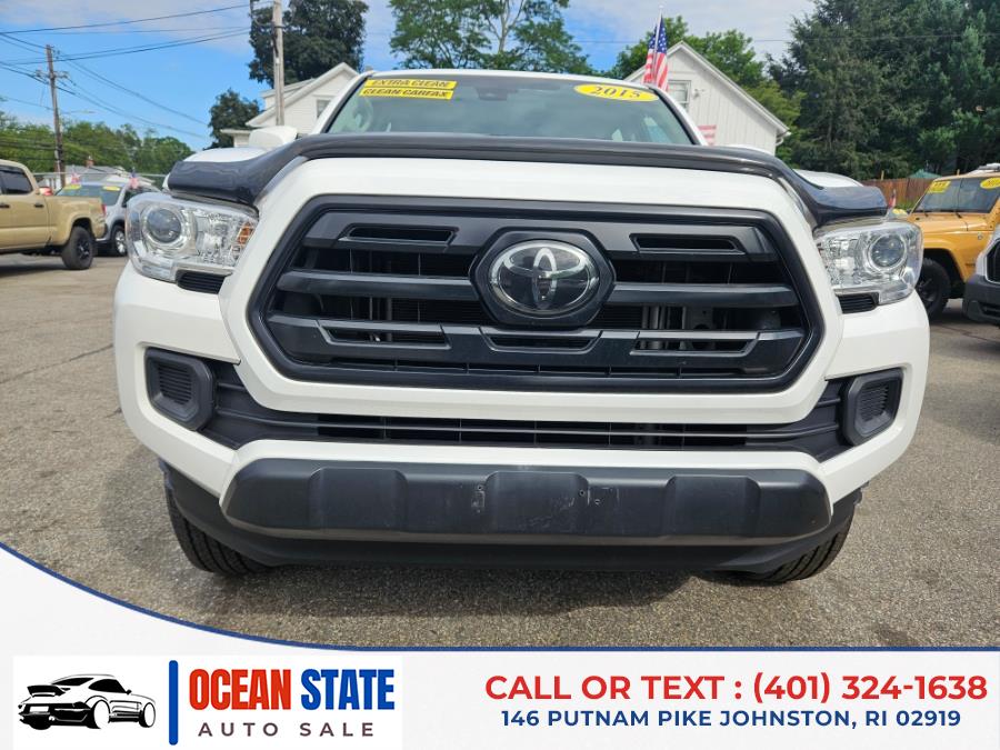 2018 Toyota Tacoma SR Double Cab 5'' Bed I4 4x2 AT (Natl), available for sale in Johnston, Rhode Island | Ocean State Auto Sales. Johnston, Rhode Island 2018 Toyota Tacoma SR Double Cab 5'' Bed I4 4x2 AT (Natl), available for sale in Johnston, Rhode Island | Ocean State Auto Sales. Johnston, Rhode Island
