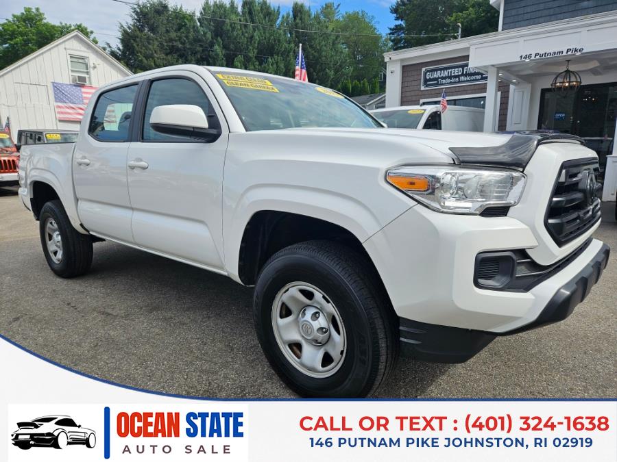 2018 Toyota Tacoma SR Double Cab 5'' Bed I4 4x2 AT (Natl), available for sale in Johnston, Rhode Island | Ocean State Auto Sales. Johnston, Rhode Island 2018 Toyota Tacoma SR Double Cab 5'' Bed I4 4x2 AT (Natl), available for sale in Johnston, Rhode Island | Ocean State Auto Sales. Johnston, Rhode Island