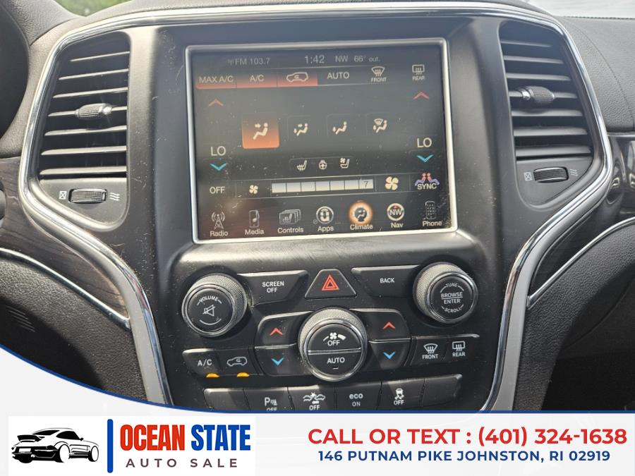 2015 Jeep Grand Cherokee 4WD 4dr Overland, available for sale in Johnston, Rhode Island | Ocean State Auto Sales. Johnston, Rhode Island 2015 Jeep Grand Cherokee 4WD 4dr Overland, available for sale in Johnston, Rhode Island | Ocean State Auto Sales. Johnston, Rhode Island