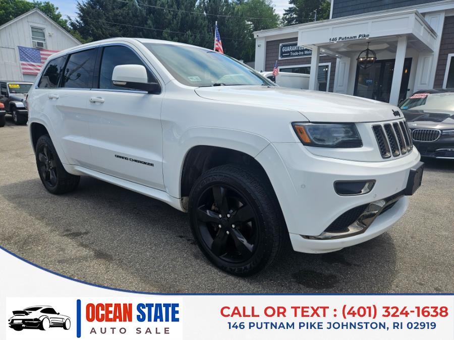 2015 Jeep Grand Cherokee 4WD 4dr Overland, available for sale in Johnston, Rhode Island | Ocean State Auto Sales. Johnston, Rhode Island 2015 Jeep Grand Cherokee 4WD 4dr Overland, available for sale in Johnston, Rhode Island | Ocean State Auto Sales. Johnston, Rhode Island