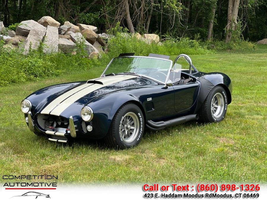 1966 Shelby Cobra 2dr Convertible, available for sale in Moodus, Connecticut | Competition Automotive of CT LLC. Moodus, Connecticut 1966 Shelby Cobra 2dr Convertible, available for sale in Moodus, Connecticut | Competition Automotive of CT LLC. Moodus, Connecticut