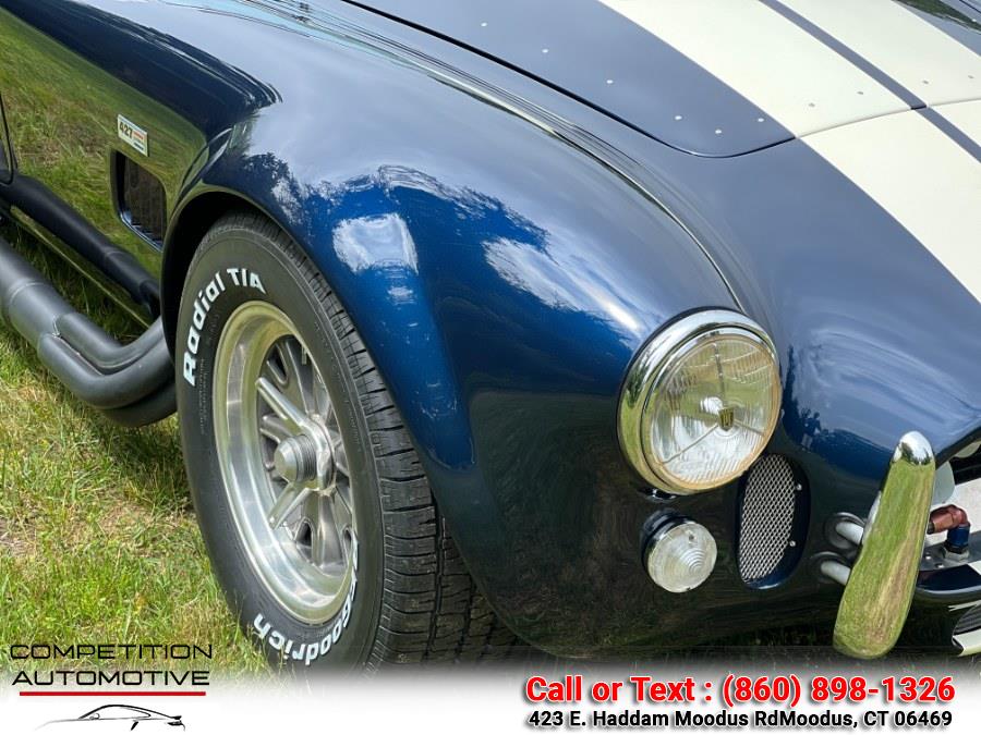 1966 Shelby Cobra 2dr Convertible, available for sale in Moodus, Connecticut | Competition Automotive of CT LLC. Moodus, Connecticut 1966 Shelby Cobra 2dr Convertible, available for sale in Moodus, Connecticut | Competition Automotive of CT LLC. Moodus, Connecticut