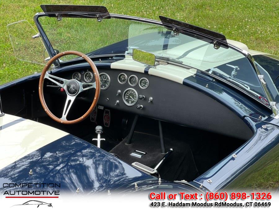 1966 Shelby Cobra 2dr Convertible, available for sale in Moodus, Connecticut | Competition Automotive of CT LLC. Moodus, Connecticut 1966 Shelby Cobra 2dr Convertible, available for sale in Moodus, Connecticut | Competition Automotive of CT LLC. Moodus, Connecticut