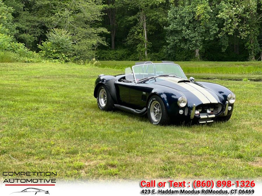 1966 Shelby Cobra 2dr Convertible, available for sale in Moodus, Connecticut | Competition Automotive of CT LLC. Moodus, Connecticut 1966 Shelby Cobra 2dr Convertible, available for sale in Moodus, Connecticut | Competition Automotive of CT LLC. Moodus, Connecticut