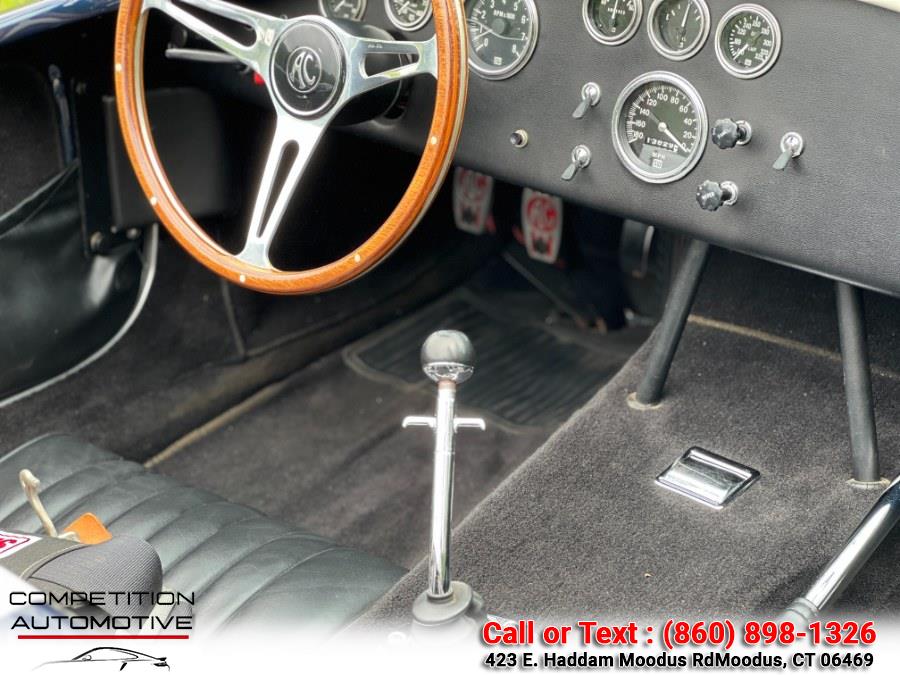1966 Shelby Cobra 2dr Convertible, available for sale in Moodus, Connecticut | Competition Automotive of CT LLC. Moodus, Connecticut 1966 Shelby Cobra 2dr Convertible, available for sale in Moodus, Connecticut | Competition Automotive of CT LLC. Moodus, Connecticut