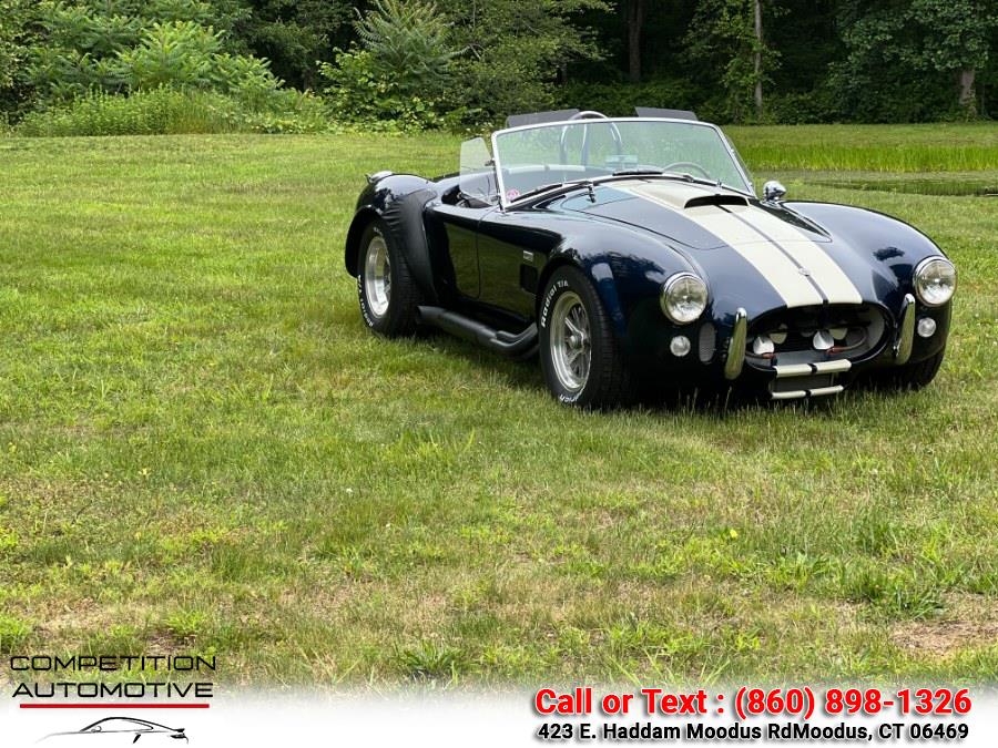 1966 Shelby Cobra 2dr Convertible, available for sale in Moodus, Connecticut | Competition Automotive of CT LLC. Moodus, Connecticut 1966 Shelby Cobra 2dr Convertible, available for sale in Moodus, Connecticut | Competition Automotive of CT LLC. Moodus, Connecticut