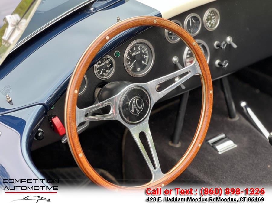 1966 Shelby Cobra 2dr Convertible, available for sale in Moodus, Connecticut | Competition Automotive of CT LLC. Moodus, Connecticut 1966 Shelby Cobra 2dr Convertible, available for sale in Moodus, Connecticut | Competition Automotive of CT LLC. Moodus, Connecticut