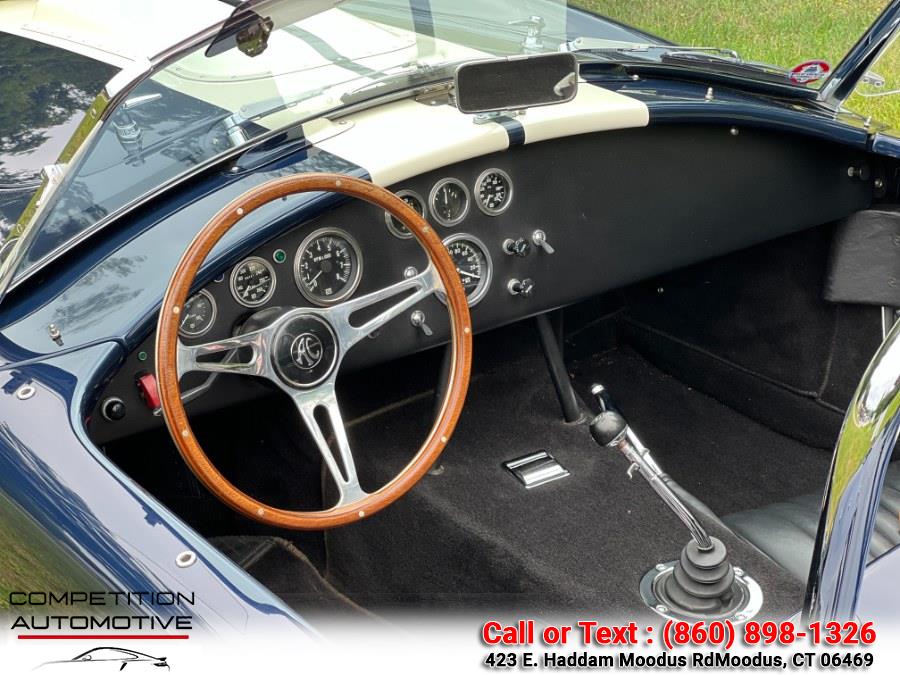 1966 Shelby Cobra 2dr Convertible, available for sale in Moodus, Connecticut | Competition Automotive of CT LLC. Moodus, Connecticut 1966 Shelby Cobra 2dr Convertible, available for sale in Moodus, Connecticut | Competition Automotive of CT LLC. Moodus, Connecticut
