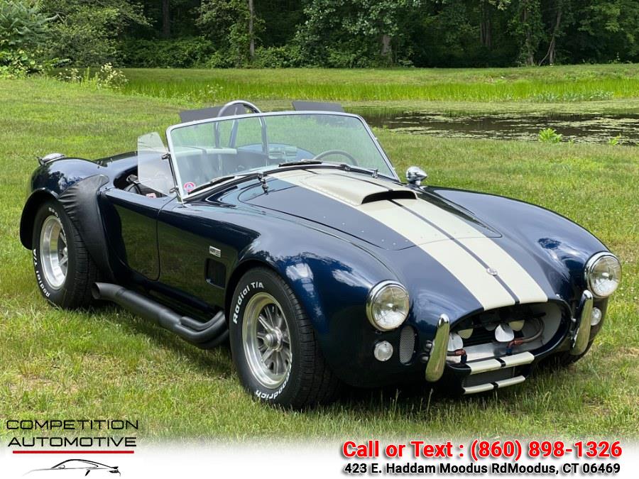 1966 Shelby Cobra 2dr Convertible, available for sale in Moodus, Connecticut | Competition Automotive of CT LLC. Moodus, Connecticut 1966 Shelby Cobra 2dr Convertible, available for sale in Moodus, Connecticut | Competition Automotive of CT LLC. Moodus, Connecticut
