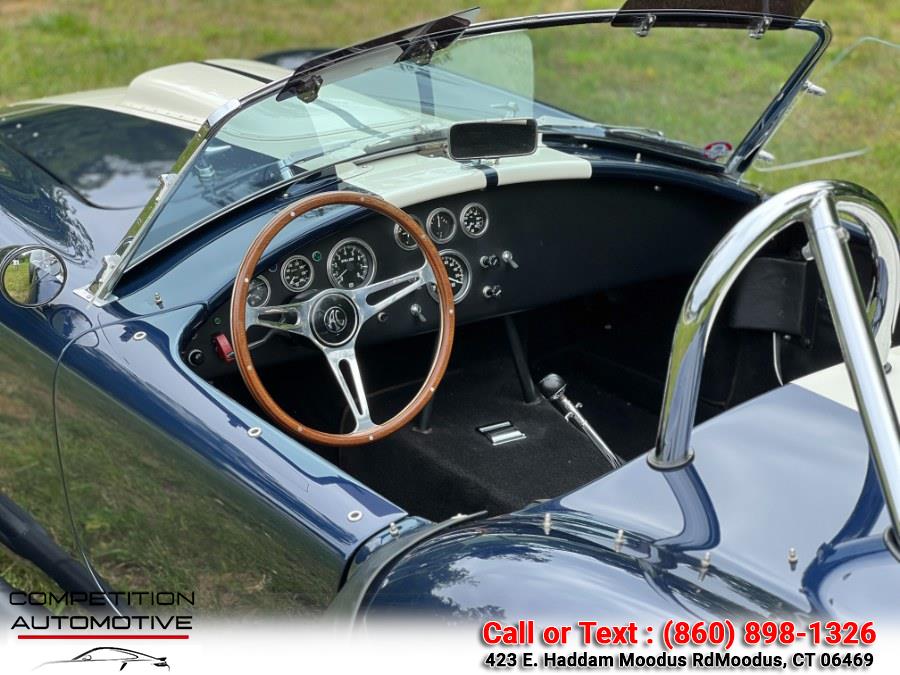 1966 Shelby Cobra 2dr Convertible, available for sale in Moodus, Connecticut | Competition Automotive of CT LLC. Moodus, Connecticut 1966 Shelby Cobra 2dr Convertible, available for sale in Moodus, Connecticut | Competition Automotive of CT LLC. Moodus, Connecticut