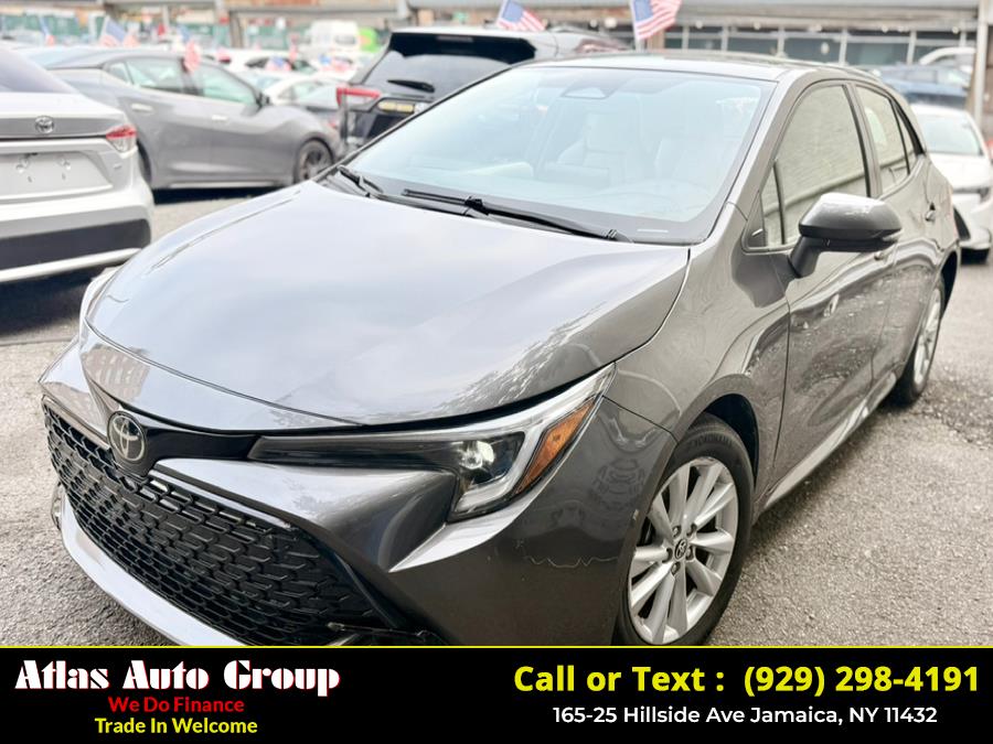 2025 Toyota Corolla Hatchback SE CVT (Natl), available for sale in Jamaica, New York | Atlas Auto Group. Jamaica, New York 2025 Toyota Corolla Hatchback SE CVT (Natl), available for sale in Jamaica, New York | Atlas Auto Group. Jamaica, New York