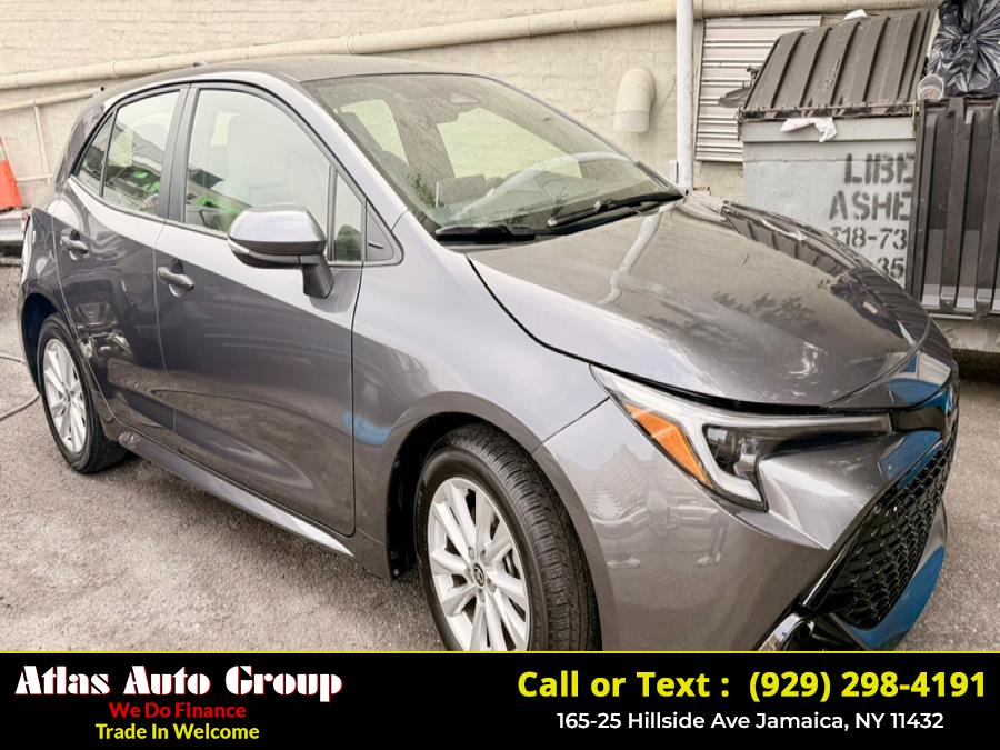 2025 Toyota Corolla Hatchback SE CVT (Natl), available for sale in Jamaica, New York | Atlas Auto Group. Jamaica, New York 2025 Toyota Corolla Hatchback SE CVT (Natl), available for sale in Jamaica, New York | Atlas Auto Group. Jamaica, New York