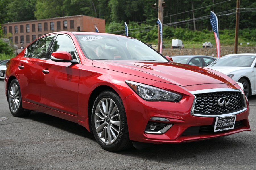 2022 INFINITI Q50 LUXE AWD, available for sale in Waterbury, Connecticut | Highline Car Connection. Waterbury, Connecticut 2022 INFINITI Q50 LUXE AWD, available for sale in Waterbury, Connecticut | Highline Car Connection. Waterbury, Connecticut