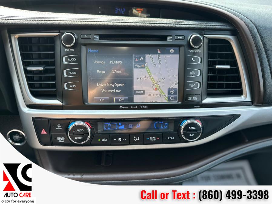 2016 Toyota Highlander AWD 4dr V6 XLE (Natl), available for sale in Vernon , Connecticut | Auto Care Motors. Vernon , Connecticut 2016 Toyota Highlander AWD 4dr V6 XLE (Natl), available for sale in Vernon , Connecticut | Auto Care Motors. Vernon , Connecticut