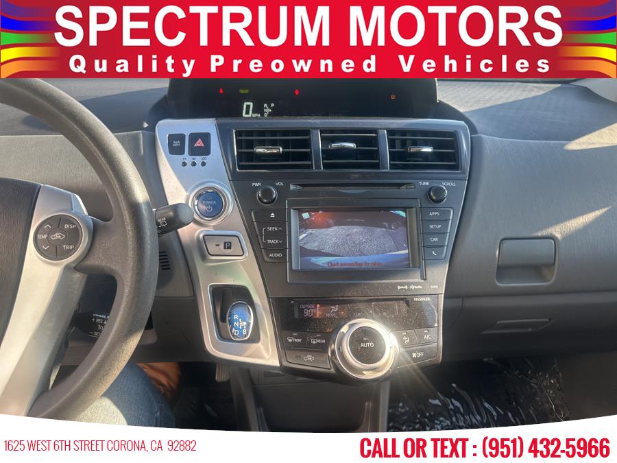 2012 Toyota Prius v 5dr Wgn Three (Natl), available for sale in Corona, California | Spectrum Motors. Corona, California 2012 Toyota Prius v 5dr Wgn Three (Natl), available for sale in Corona, California | Spectrum Motors. Corona, California