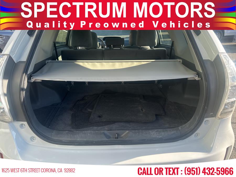 2012 Toyota Prius v 5dr Wgn Three (Natl), available for sale in Corona, California | Spectrum Motors. Corona, California 2012 Toyota Prius v 5dr Wgn Three (Natl), available for sale in Corona, California | Spectrum Motors. Corona, California