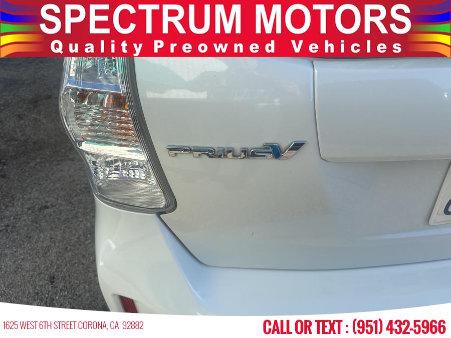 2012 Toyota Prius v 5dr Wgn Three (Natl), available for sale in Corona, California | Spectrum Motors. Corona, California 2012 Toyota Prius v 5dr Wgn Three (Natl), available for sale in Corona, California | Spectrum Motors. Corona, California