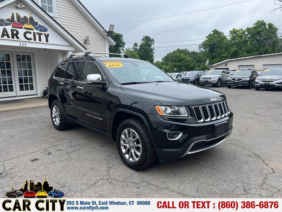 2015 Jeep Grand Cherokee 4WD 4dr Limited, available for sale in East Windsor, Connecticut | Car City LLC. East Windsor, Connecticut 2015 Jeep Grand Cherokee 4WD 4dr Limited, available for sale in East Windsor, Connecticut | Car City LLC. East Windsor, Connecticut