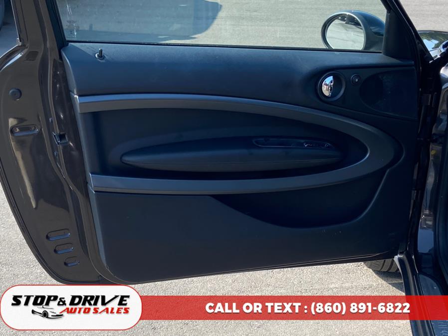 2015 MINI Cooper Paceman ALL4 2dr S, available for sale in East Windsor, Connecticut | Stop & Drive Auto Sales. East Windsor, Connecticut 2015 MINI Cooper Paceman ALL4 2dr S, available for sale in East Windsor, Connecticut | Stop & Drive Auto Sales. East Windsor, Connecticut