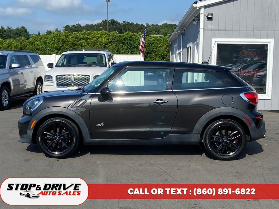 2015 MINI Cooper Paceman ALL4 2dr S, available for sale in East Windsor, Connecticut | Stop & Drive Auto Sales. East Windsor, Connecticut 2015 MINI Cooper Paceman ALL4 2dr S, available for sale in East Windsor, Connecticut | Stop & Drive Auto Sales. East Windsor, Connecticut