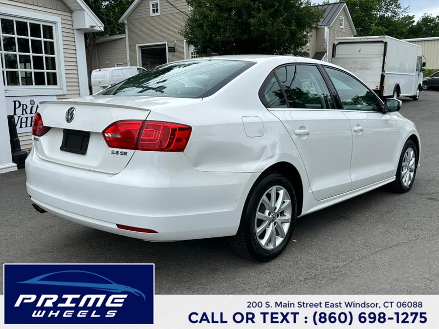 2013 Volkswagen Jetta Sedan 4dr Auto SE w/Convenience/Sunroof PZEV, available for sale in East Windsor, Connecticut | Prime Wheels. East Windsor, Connecticut 2013 Volkswagen Jetta Sedan 4dr Auto SE w/Convenience/Sunroof PZEV, available for sale in East Windsor, Connecticut | Prime Wheels. East Windsor, Connecticut