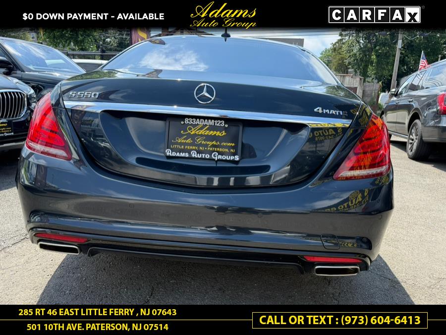 2015 Mercedes-Benz S-Class 4dr Sdn S550 4MATIC, available for sale in Paterson, New Jersey | Adams Auto Group. Paterson, New Jersey 2015 Mercedes-Benz S-Class 4dr Sdn S550 4MATIC, available for sale in Paterson, New Jersey | Adams Auto Group. Paterson, New Jersey
