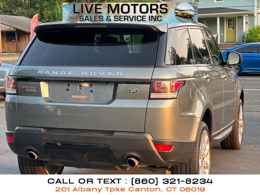2014 Land Rover Range Rover Sport 4WD 4dr Supercharged, available for sale in Canton, Connecticut | Live Motors Sales and Service INC. Canton, Connecticut 2014 Land Rover Range Rover Sport 4WD 4dr Supercharged, available for sale in Canton, Connecticut | Live Motors Sales and Service INC. Canton, Connecticut