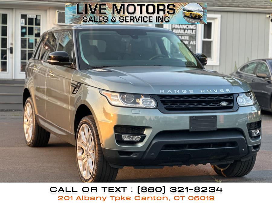 2014 Land Rover Range Rover Sport 4WD 4dr Supercharged, available for sale in Canton, Connecticut | Live Motors Sales and Service INC. Canton, Connecticut 2014 Land Rover Range Rover Sport 4WD 4dr Supercharged, available for sale in Canton, Connecticut | Live Motors Sales and Service INC. Canton, Connecticut
