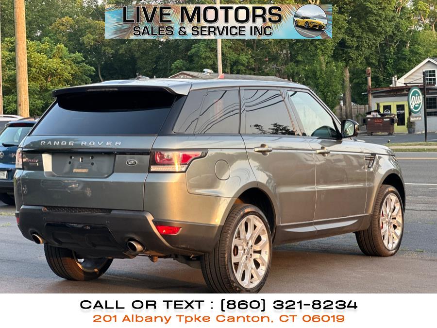 2014 Land Rover Range Rover Sport 4WD 4dr Supercharged, available for sale in Canton, Connecticut | Live Motors Sales and Service INC. Canton, Connecticut 2014 Land Rover Range Rover Sport 4WD 4dr Supercharged, available for sale in Canton, Connecticut | Live Motors Sales and Service INC. Canton, Connecticut
