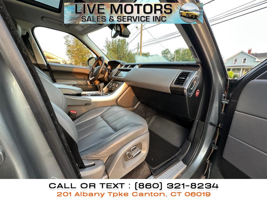 2014 Land Rover Range Rover Sport 4WD 4dr Supercharged, available for sale in Canton, Connecticut | Live Motors Sales and Service INC. Canton, Connecticut 2014 Land Rover Range Rover Sport 4WD 4dr Supercharged, available for sale in Canton, Connecticut | Live Motors Sales and Service INC. Canton, Connecticut