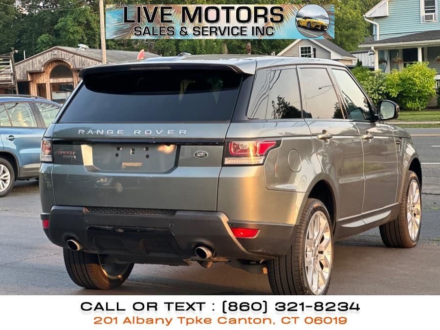 2014 Land Rover Range Rover Sport 4WD 4dr Supercharged, available for sale in Canton, Connecticut | Live Motors Sales and Service INC. Canton, Connecticut 2014 Land Rover Range Rover Sport 4WD 4dr Supercharged, available for sale in Canton, Connecticut | Live Motors Sales and Service INC. Canton, Connecticut