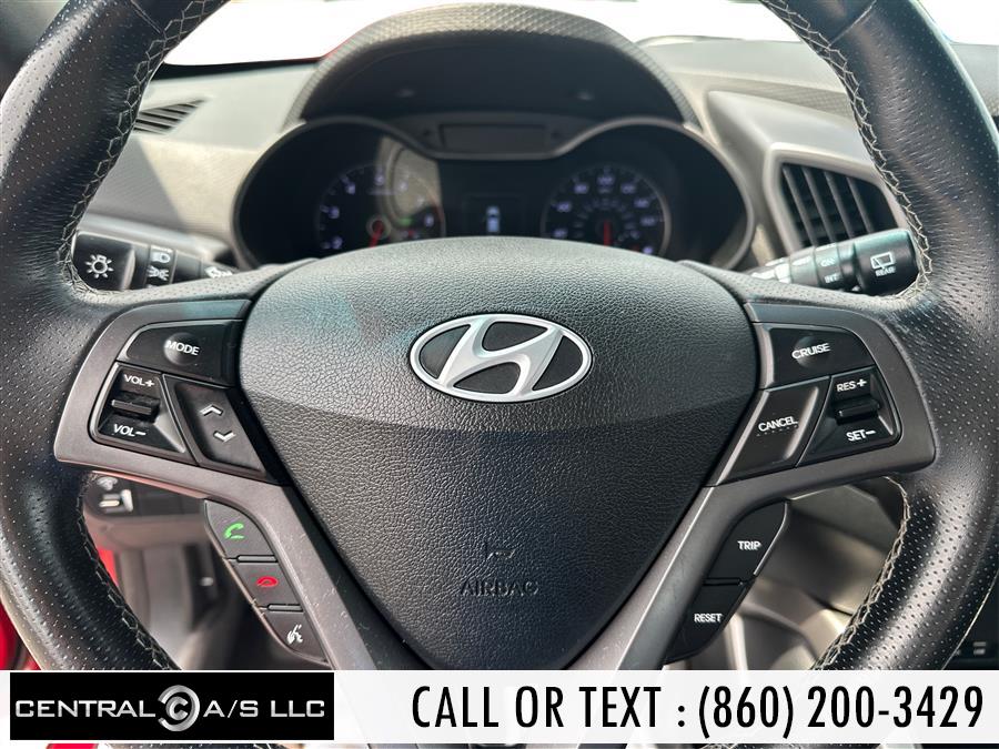 2016 Hyundai Veloster 3dr Cpe Man Turbo R-Spec, available for sale in East Windsor, Connecticut | Central A/S LLC. East Windsor, Connecticut 2016 Hyundai Veloster 3dr Cpe Man Turbo R-Spec, available for sale in East Windsor, Connecticut | Central A/S LLC. East Windsor, Connecticut