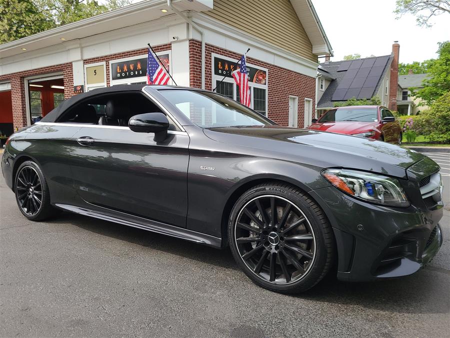 2019 Mercedes-Benz C-Class AMG C 43 4MATIC Cabriolet, available for sale in Canton, Connecticut | Lava Motors. Canton, Connecticut 2019 Mercedes-Benz C-Class AMG C 43 4MATIC Cabriolet, available for sale in Canton, Connecticut | Lava Motors. Canton, Connecticut