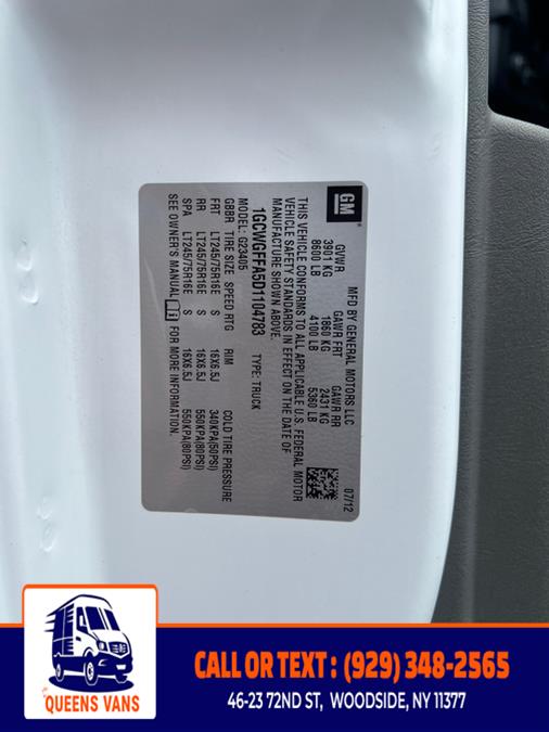 2013 Chevrolet Express Cargo Van RWD 2500 135", available for sale in Woodside, New York | Queens Vans LLC. Woodside, New York 2013 Chevrolet Express Cargo Van RWD 2500 135", available for sale in Woodside, New York | Queens Vans LLC. Woodside, New York