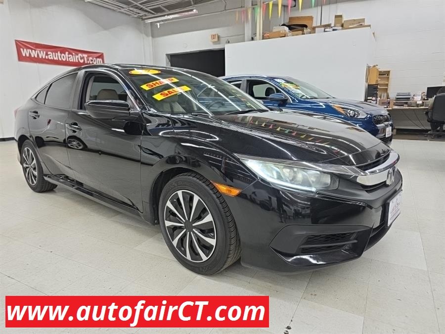 2016 Honda Civic Sedan 4dr CVT LX, available for sale in West Haven, Connecticut | Auto Fair Inc.. West Haven, Connecticut