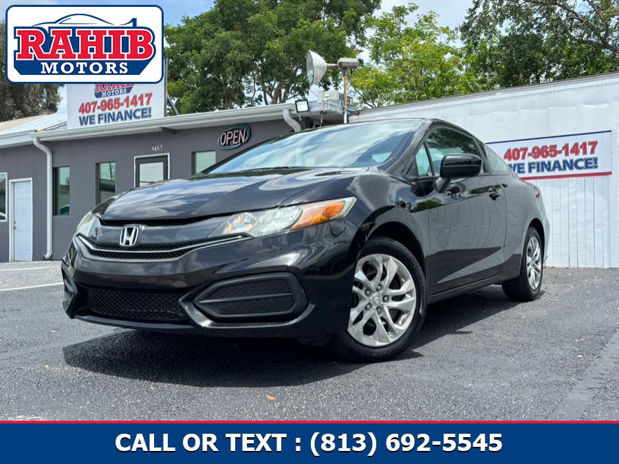 2015 Honda Civic Coupe 2dr CVT LX, available for sale in Orlando, Florida | Rahib inc. Orlando, Florida 2015 Honda Civic Coupe 2dr CVT LX, available for sale in Orlando, Florida | Rahib inc. Orlando, Florida