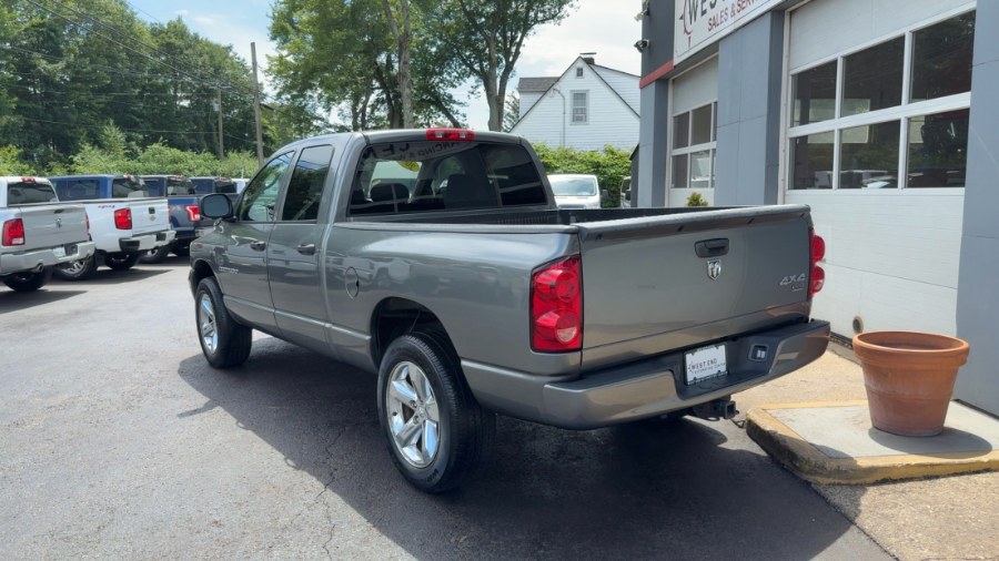 2007 Dodge Ram 1500 4WD Quad Cab 140.5" SLT, available for sale in Waterbury, Connecticut | West End Automotive Center. Waterbury, Connecticut 2007 Dodge Ram 1500 4WD Quad Cab 140.5" SLT, available for sale in Waterbury, Connecticut | West End Automotive Center. Waterbury, Connecticut