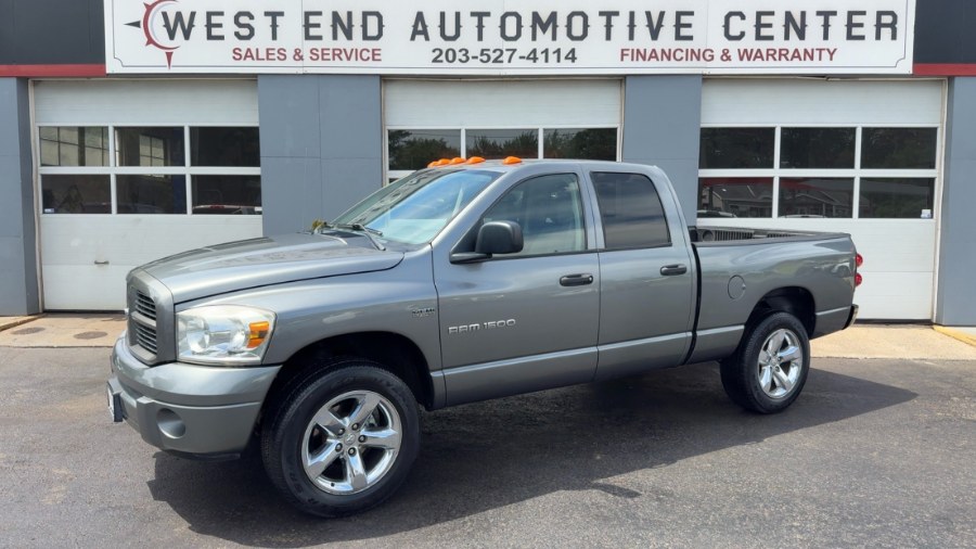 2007 Dodge Ram 1500 4WD Quad Cab 140.5" SLT, available for sale in Waterbury, Connecticut | West End Automotive Center. Waterbury, Connecticut 2007 Dodge Ram 1500 4WD Quad Cab 140.5" SLT, available for sale in Waterbury, Connecticut | West End Automotive Center. Waterbury, Connecticut
