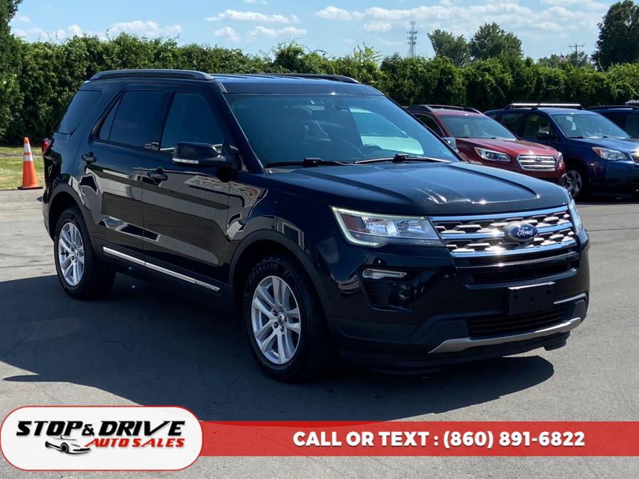 2018 Ford Explorer XLT 4WD, available for sale in East Windsor, Connecticut | Stop & Drive Auto Sales. East Windsor, Connecticut 2018 Ford Explorer XLT 4WD, available for sale in East Windsor, Connecticut | Stop & Drive Auto Sales. East Windsor, Connecticut