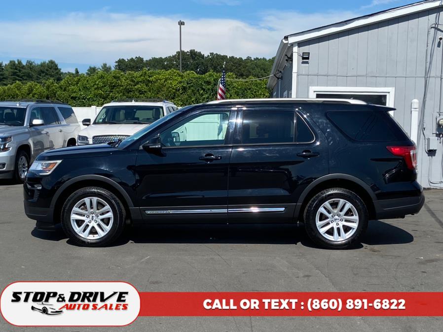 2018 Ford Explorer XLT 4WD, available for sale in East Windsor, Connecticut | Stop & Drive Auto Sales. East Windsor, Connecticut 2018 Ford Explorer XLT 4WD, available for sale in East Windsor, Connecticut | Stop & Drive Auto Sales. East Windsor, Connecticut