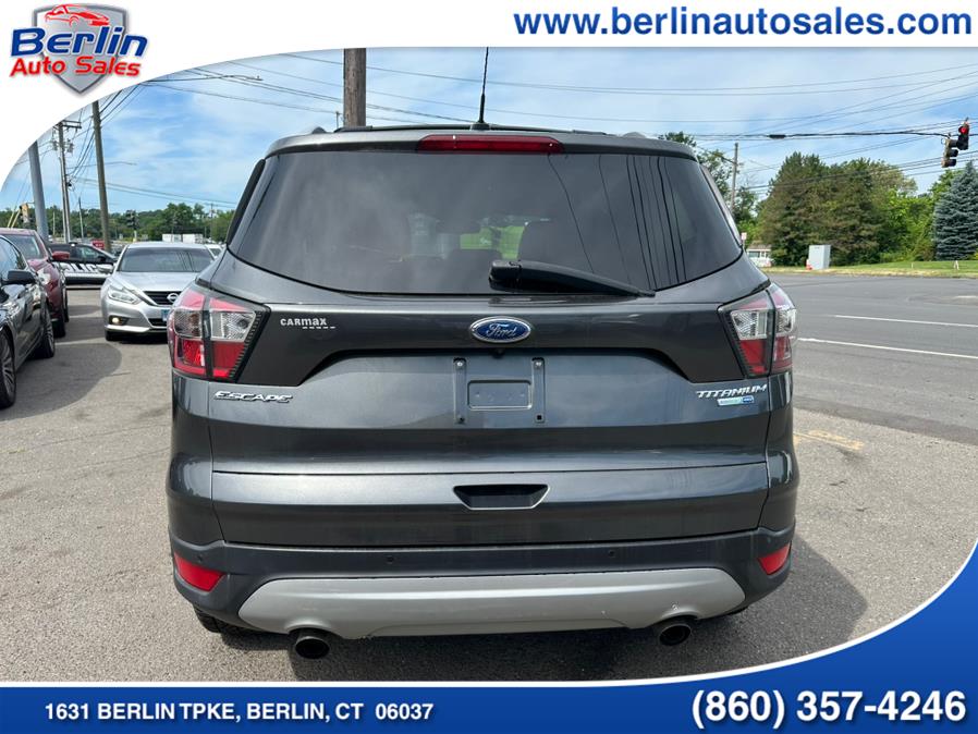 2017 Ford Escape Titanium 4WD, available for sale in Berlin, Connecticut | Berlin Auto Sales LLC. Berlin, Connecticut 2017 Ford Escape Titanium 4WD, available for sale in Berlin, Connecticut | Berlin Auto Sales LLC. Berlin, Connecticut