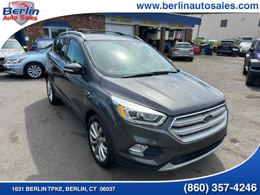 2017 Ford Escape Titanium 4WD, available for sale in Berlin, Connecticut | Berlin Auto Sales LLC. Berlin, Connecticut 2017 Ford Escape Titanium 4WD, available for sale in Berlin, Connecticut | Berlin Auto Sales LLC. Berlin, Connecticut
