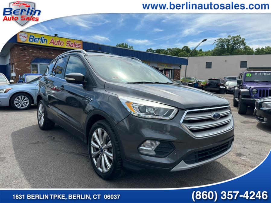 2017 Ford Escape Titanium 4WD, available for sale in Berlin, Connecticut | Berlin Auto Sales LLC. Berlin, Connecticut 2017 Ford Escape Titanium 4WD, available for sale in Berlin, Connecticut | Berlin Auto Sales LLC. Berlin, Connecticut