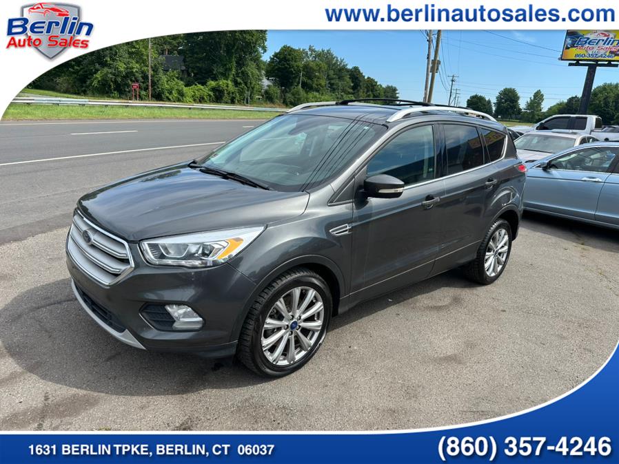 2017 Ford Escape Titanium 4WD, available for sale in Berlin, Connecticut | Berlin Auto Sales LLC. Berlin, Connecticut 2017 Ford Escape Titanium 4WD, available for sale in Berlin, Connecticut | Berlin Auto Sales LLC. Berlin, Connecticut