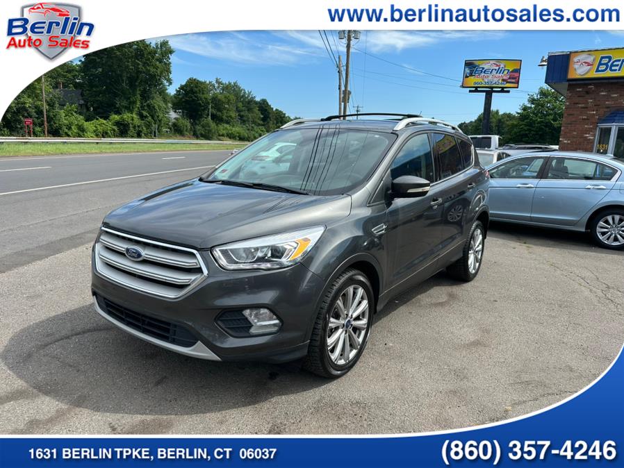 2017 Ford Escape Titanium 4WD, available for sale in Berlin, Connecticut | Berlin Auto Sales LLC. Berlin, Connecticut 2017 Ford Escape Titanium 4WD, available for sale in Berlin, Connecticut | Berlin Auto Sales LLC. Berlin, Connecticut