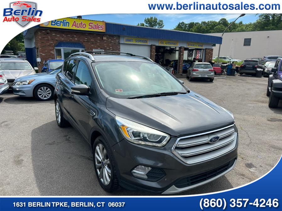 2017 Ford Escape Titanium 4WD, available for sale in Berlin, Connecticut | Berlin Auto Sales LLC. Berlin, Connecticut 2017 Ford Escape Titanium 4WD, available for sale in Berlin, Connecticut | Berlin Auto Sales LLC. Berlin, Connecticut